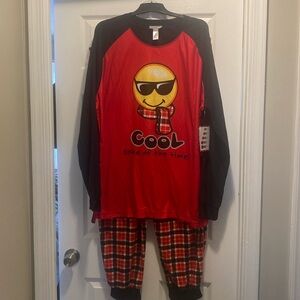 New emoji pajama set